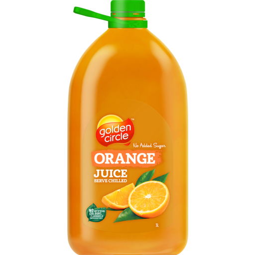 Golden Circle Orange Juice No Added Sugar 3L (Special)