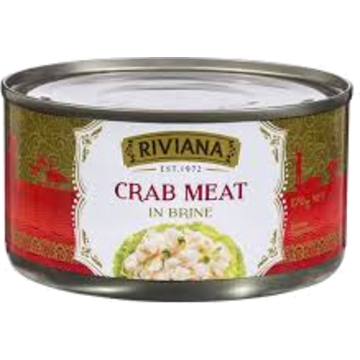 Riviana Crab meat in Brine 170g x12