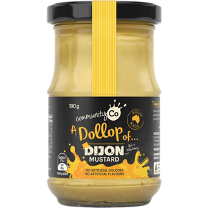 Comm Co Mustard Dijon  190g