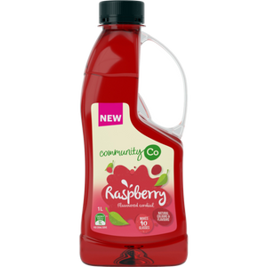 Community Co Cordial Raspberry 1L (Special)