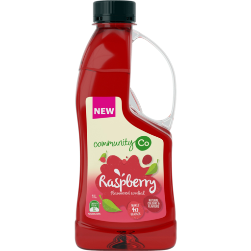 Community Co Cordial Raspberry 1L (Special)