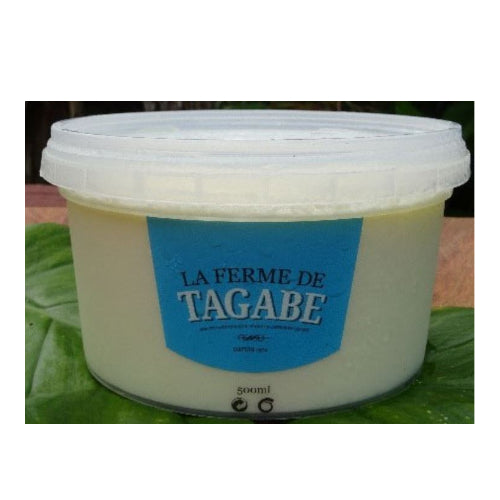 La Ferme De tagabe Natural Plain yoghurt made with whole milk 120ml