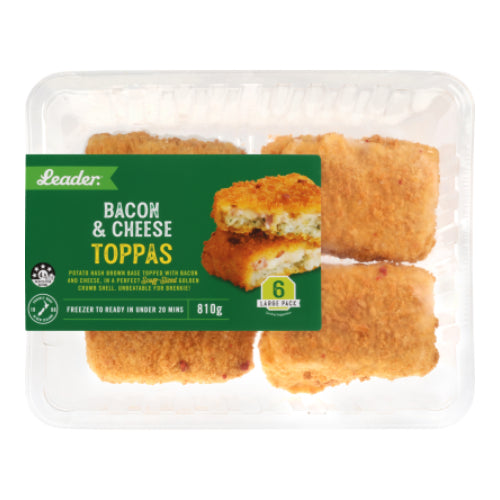 Leader Bacon & Cheese Toppa 800g