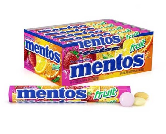 Mentos Fruit Flavour 37.5g