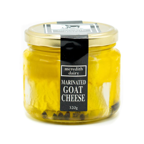 MEREDITH DAIRY GOAT Cheese CUBES MARINATED (JAR) 320g