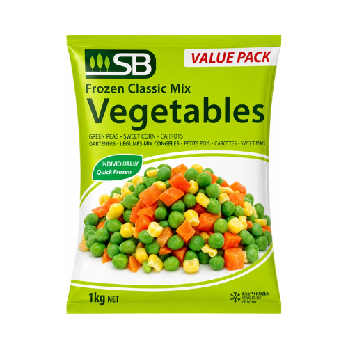 Mixed Veg (Carrot, Pea, Corn) 1kg