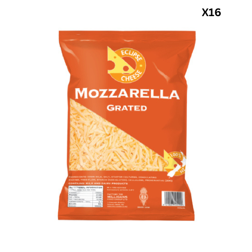 Mozarella Grated Cheese 500gm x 16