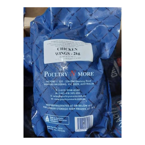 Poultry & More Chicken Wings 2kg