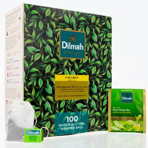 Dilmah Pure Green Tea Bags 100