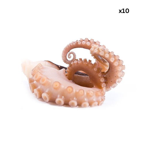 Raw Octopus Tentacles 100 - 180gram 1kg x 10