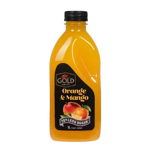 Rio Gold Juice Co - Orange & Mango Juice 2L x6