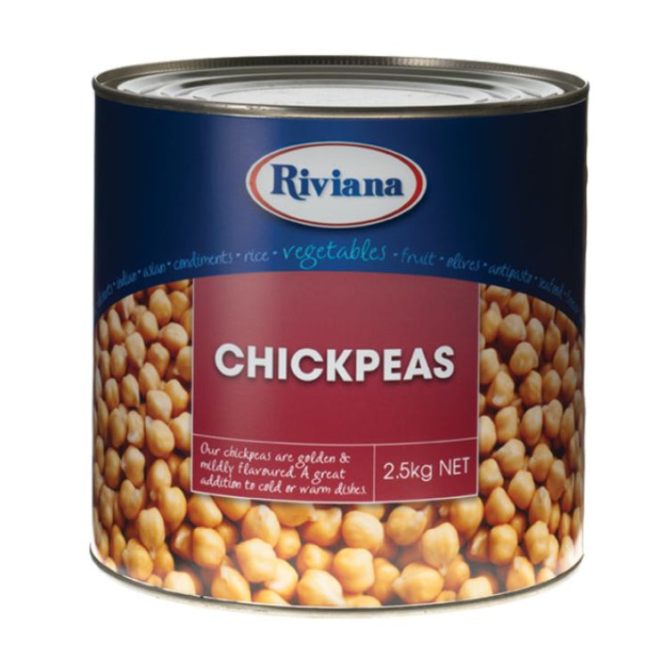 Riviana chickpeas 2.5kg x 3