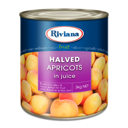 Riviana Halved Apricot 3kg x 3