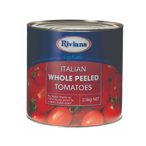 Riviana italian whole peeled tomatoes 2.5kg