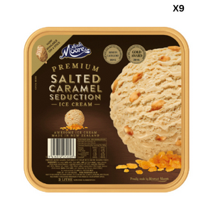 Much Moore Premium Ice Cream Salted Caramel Seduction 2L x  9