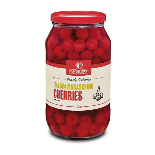 Sandhurst Maraschino Cherries 2kg