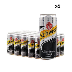 Schweppes Soda Water 4x300ml x6