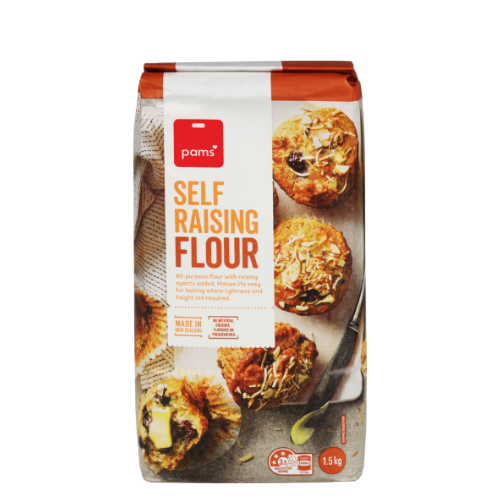 Pams Flour Self Raising 1.5kg