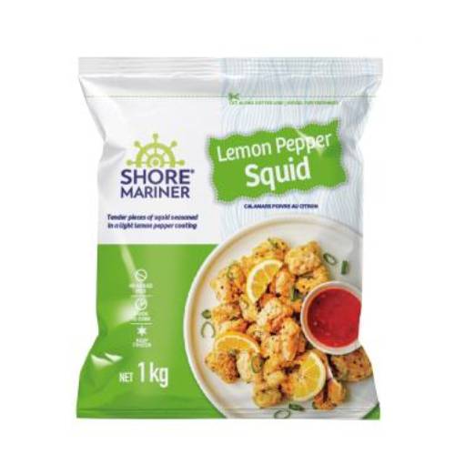 SM Lemon Pepper Squid 1kg