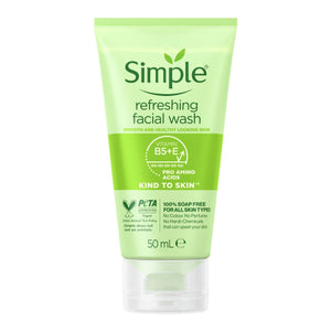 Simple Refreshing Facial Wash Gel 50mL