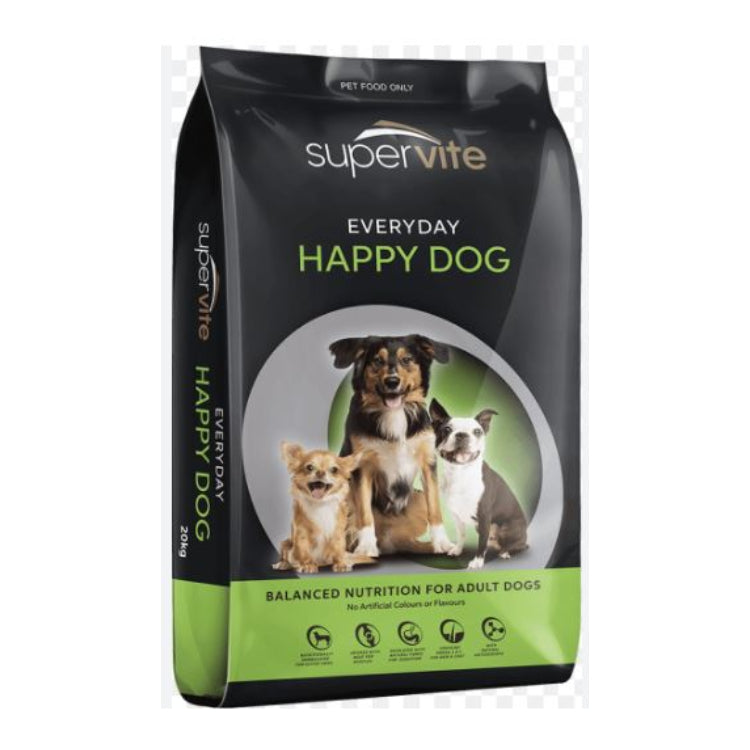 Super Vite Dog Food Everyday Happy Dog 8kg