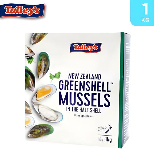 Talleys Half Shell Mussels (Large) 1kg