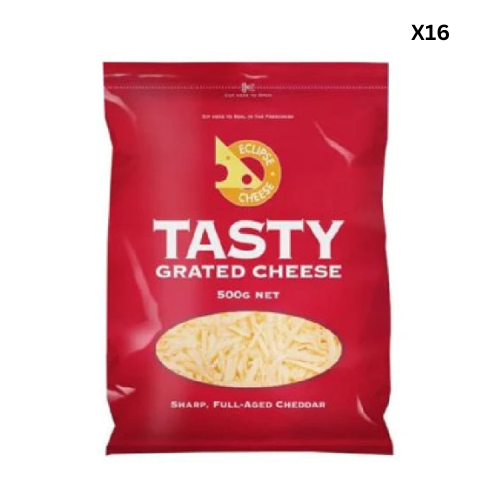 Tasty Grated Cheese 500gm x 16