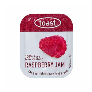 Toast Portioned Raspberry Jam 288 x 18g