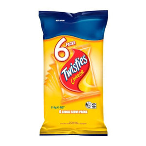 Twisties Cheese 6Pack 114g