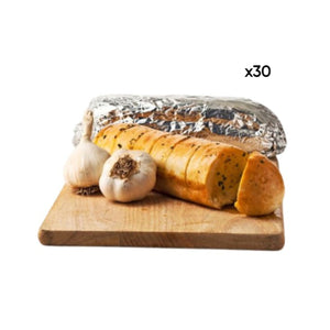 French Bakery Garlic Bread Foil Wrapped 200g x 30