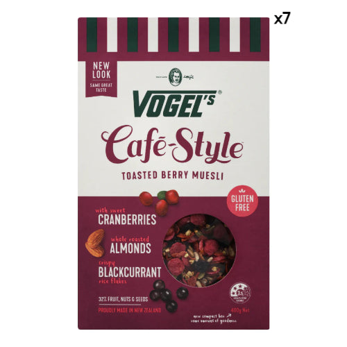 Vogel's CS Berry Muesli GF 400gm x 7