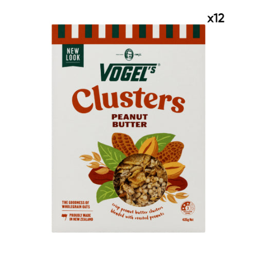 Vogel's Peanut Butter Clusters 425gm x 12