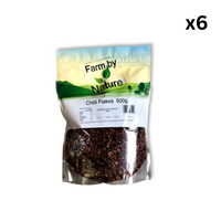 Chilli Flakes 500g x 6