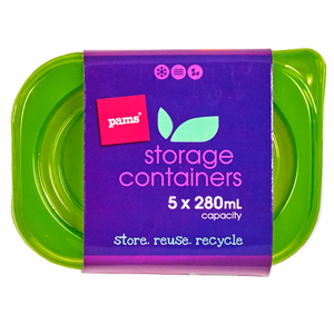 PAMS STORAGE CONTAINER 280ML 5S
