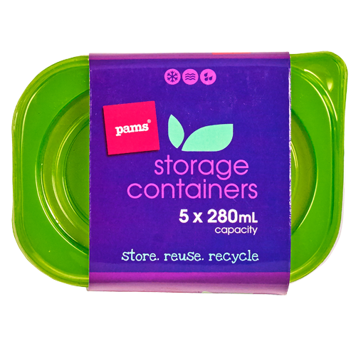 PAMS STORAGE CONTAINER 280ML 5S