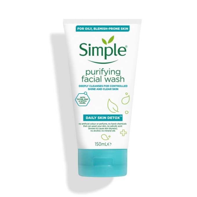 Simple Daily Cleanser Purifying Facial Wash 150mL