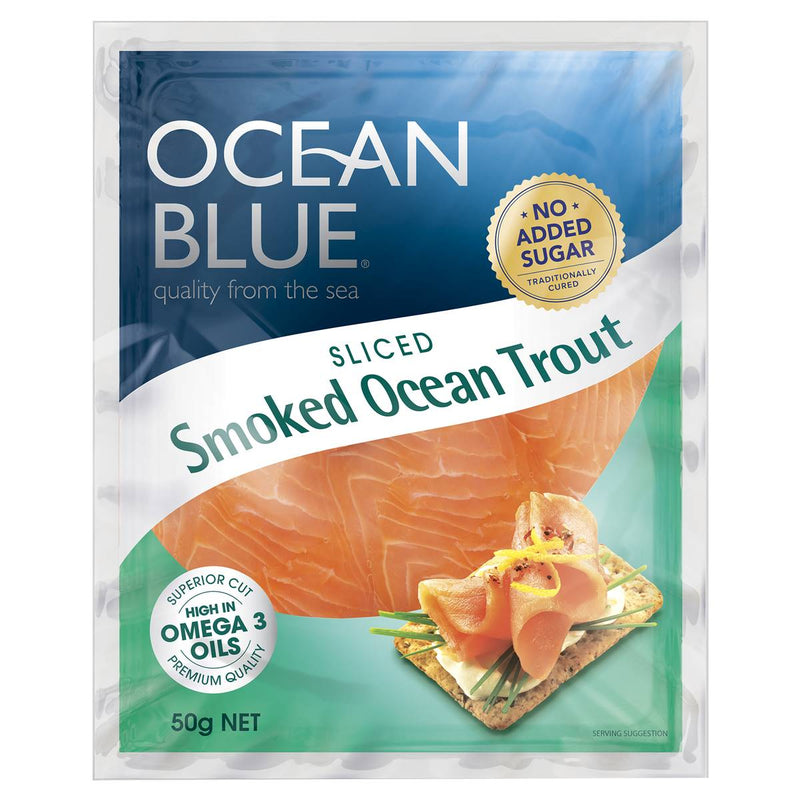 OCEAN BLUE Smoked Trout 50GM
