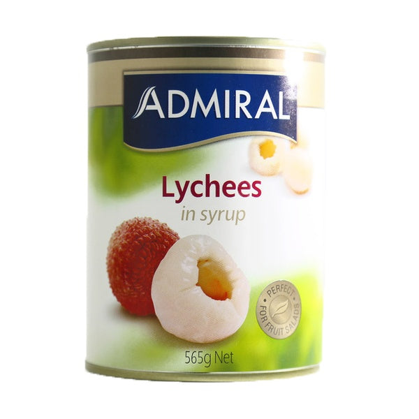 Admiral Lychees in Syrup 565g