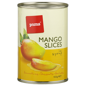 PAMS MANGO SLICES IN SYRUP 425G