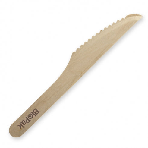 Biopak Wooden Knife x10