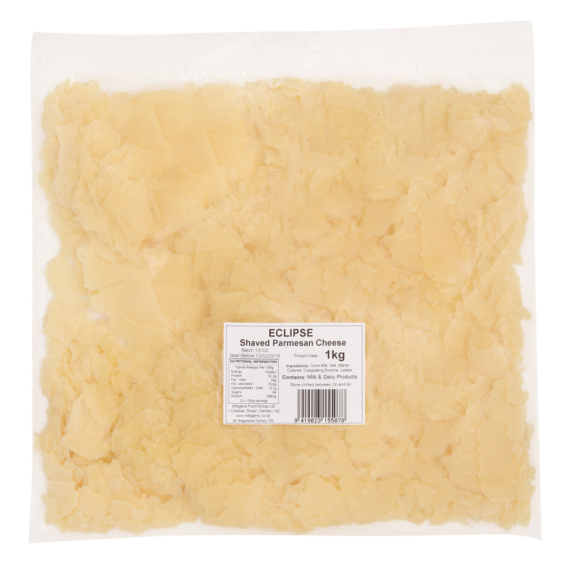 Parmesan Cheese (Shaved) 1kg Packet