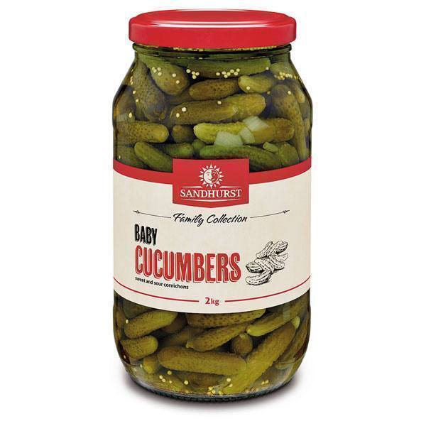 Sandhurst baby cucumber / cornichons 1.90kg
