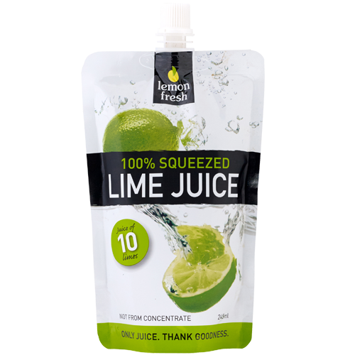 Lemon Fresh Juice Lime  245ml