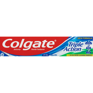 Colgate Toothpaste Triple Action Gel 160GM