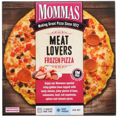 Mommas Meatlovers Pizza 500g