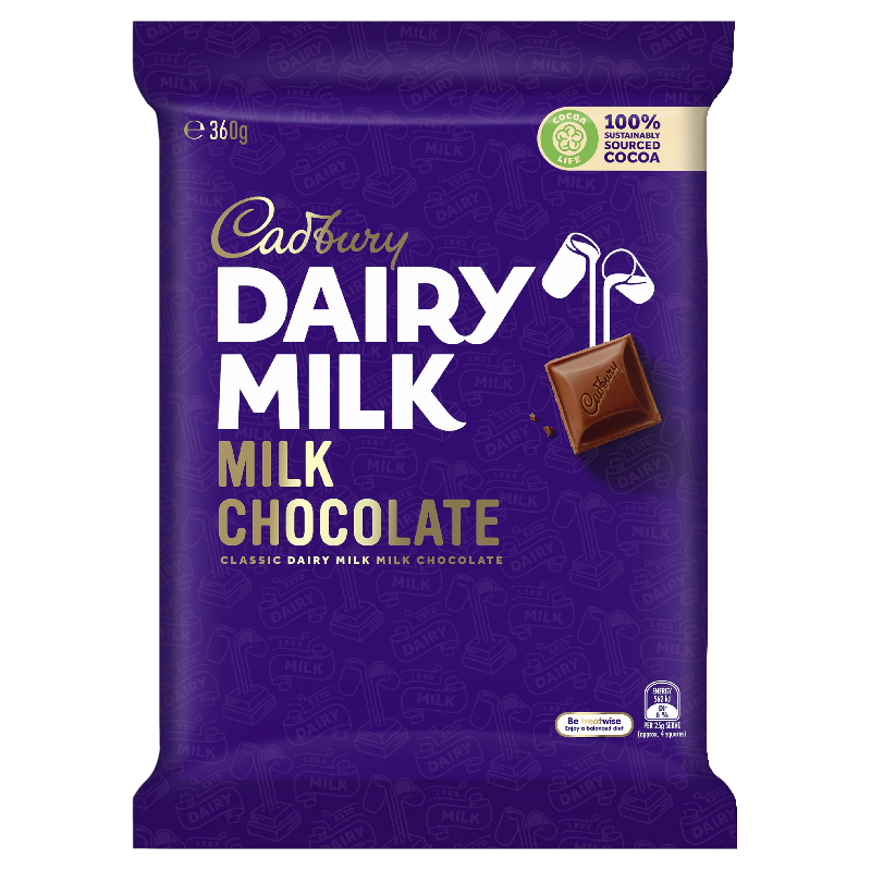 Cadbury Choco Dairy Milk 360GM