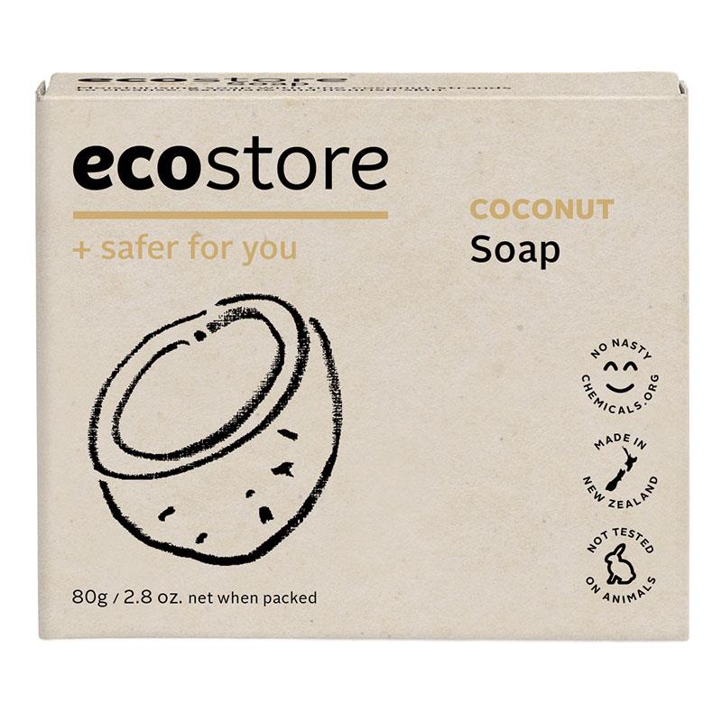 ECO STORE Boxed Coconut Soap 80G