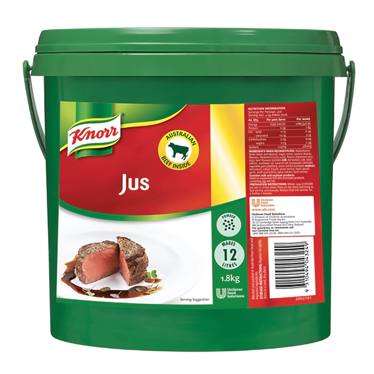 Knorr Jus Gluten Free 1.8kg