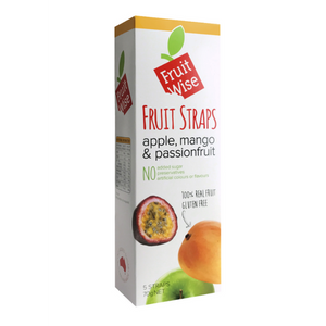 Fruit Wise Fruit Straps Apple Mango 5X14GM