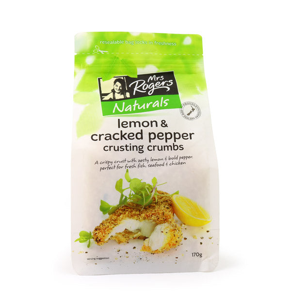 Crusting Crumb - Lemon & Cracked Pepper 170g